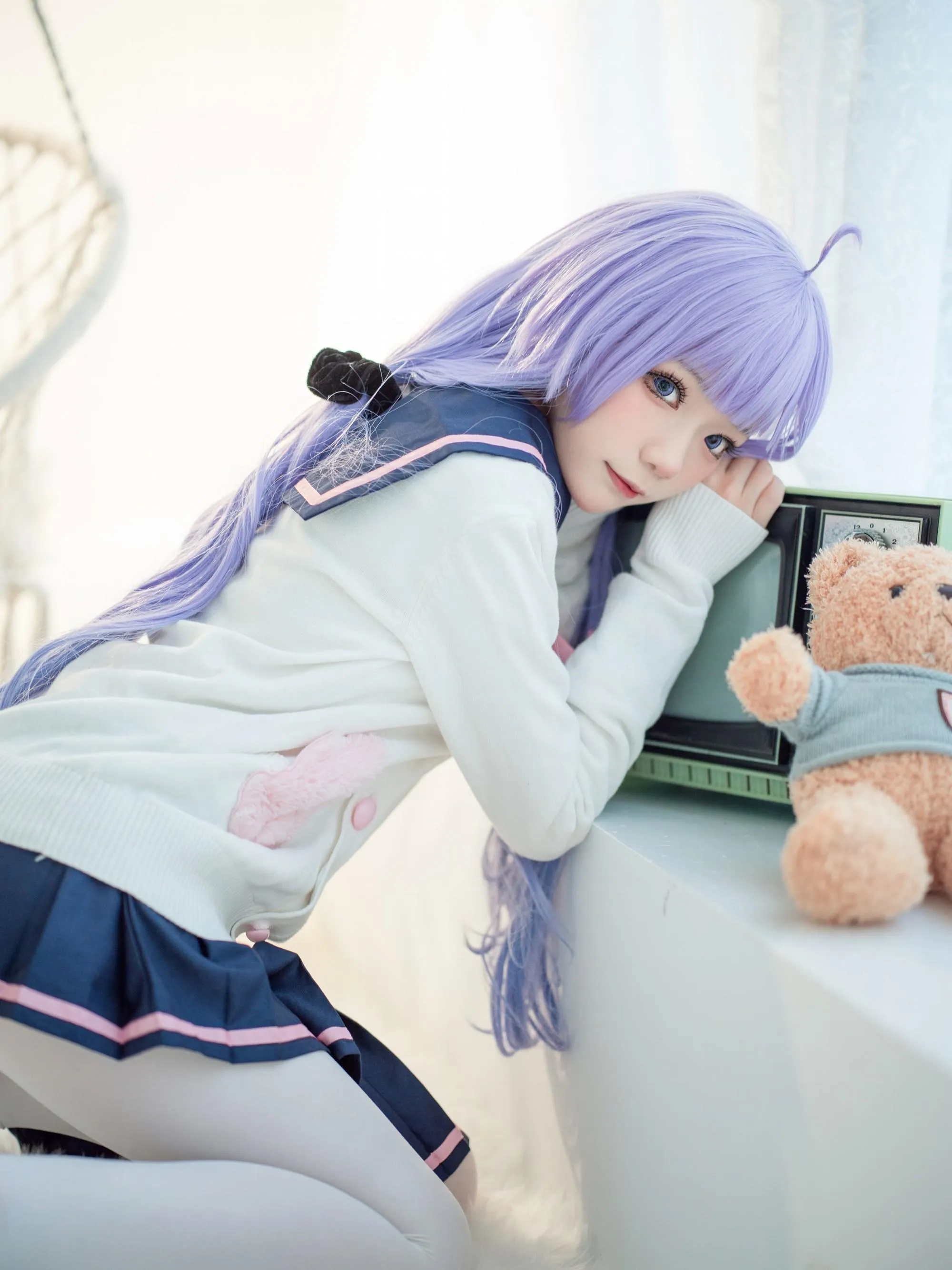 王胖胖u – NO.011 独角兽制服 [18P]插图2